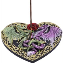 Dragon Love Incense Burner 14cm