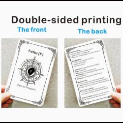 Elder Futhark Runes Essentials cards With Tarot bag