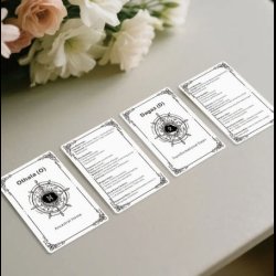 Elder Futhark Runes Essentials cards With Tarot bag