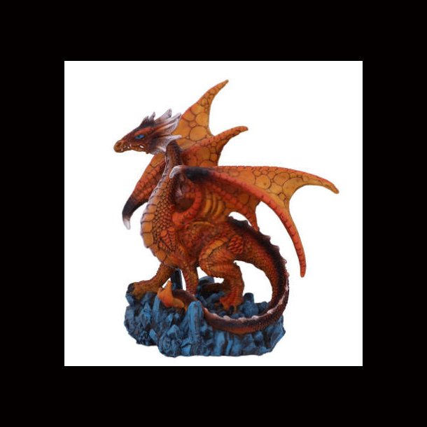 Ember Guard Orange Dragon Figurine 18.5cm