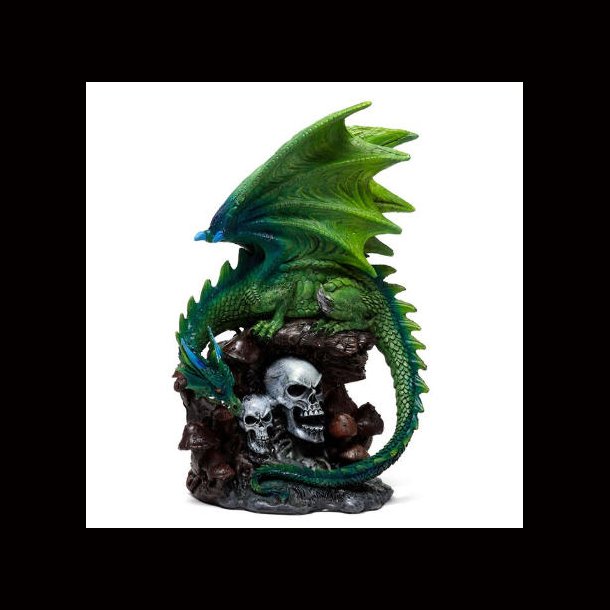 Enchanted Nightmare Emerald Spirit of the Forest Skull Dragon