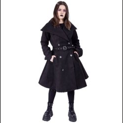 Evanora Ladies Black Coat
