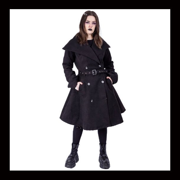Evanora Ladies Black Coat
