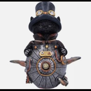 Feline Invention Cat Figurine,