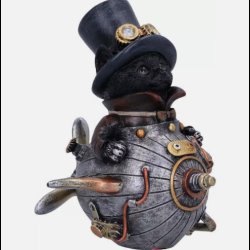 Feline Invention Cat Figurine,