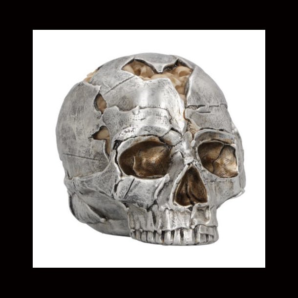 Fracture Large Skull Ornament 16cm