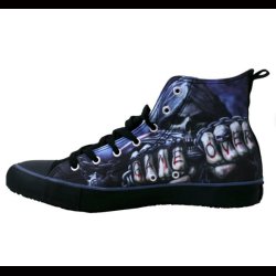 Game Over Sneakers - Men's High Top Laceup