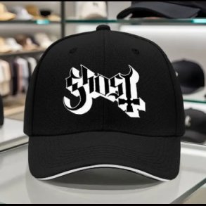 Ghost Baseball Cap