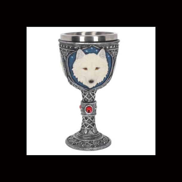 Ghost Wolf Large Wine Goblet 19.2cm