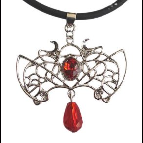Gothic Bat Necklace
