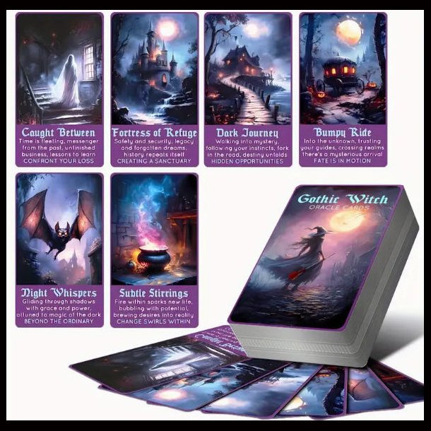 Gothic Witch Oracle Cards