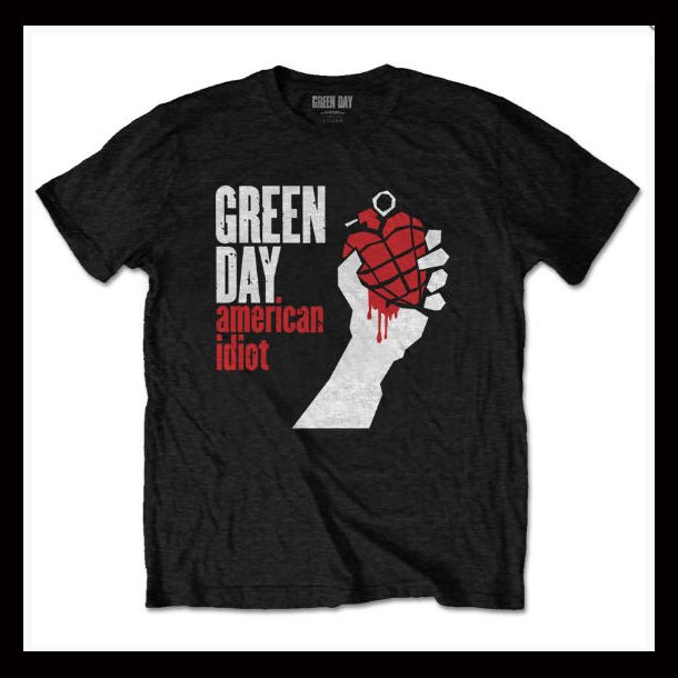 Green Day Unisex T Shirt American Idiot