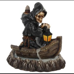 The Reaper Boatman of Death Backflow Incense Burner