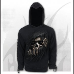 Grim Ripper -Black Strap Hoody