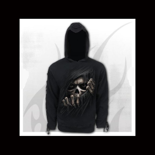 Grim Ripper -Black Strap Hoody