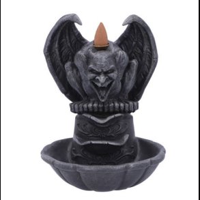 Grotesque Smoke Backflow Incense Burner 