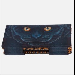 Guardian Cat Embossed Purse 18.5cm