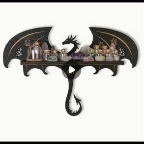 Hanging Dragon Shelf