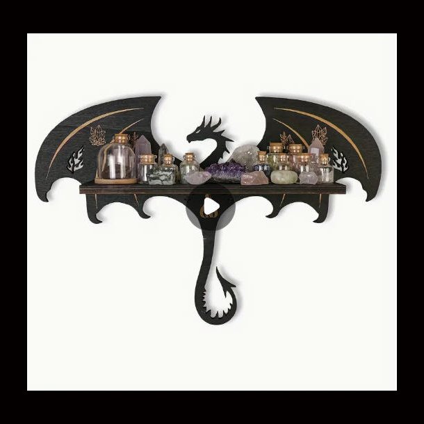 Hanging Dragon Shelf