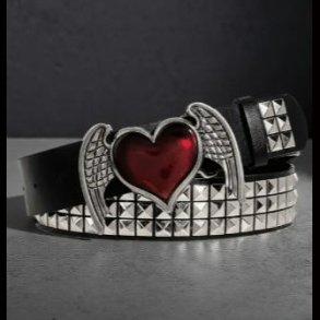 Heart & Wings Ladies Belt