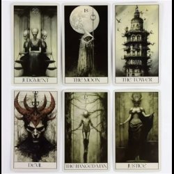 Horror Tarot Cards 