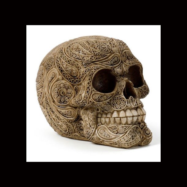 Intricate Damask Skull