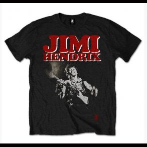 Jimi Hendrix Unisex T Shirt Block Logo