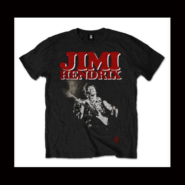 Jimi Hendrix Unisex T Shirt Block Logo