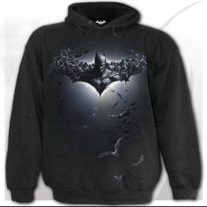 Joker - Arkham Origins - Hoody Black