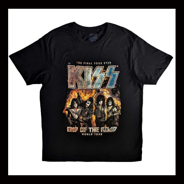 Kiss Unisex T Shirt End Of The Road Final Tour