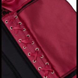 Lace Splicing Ruched corset Tube Top, 