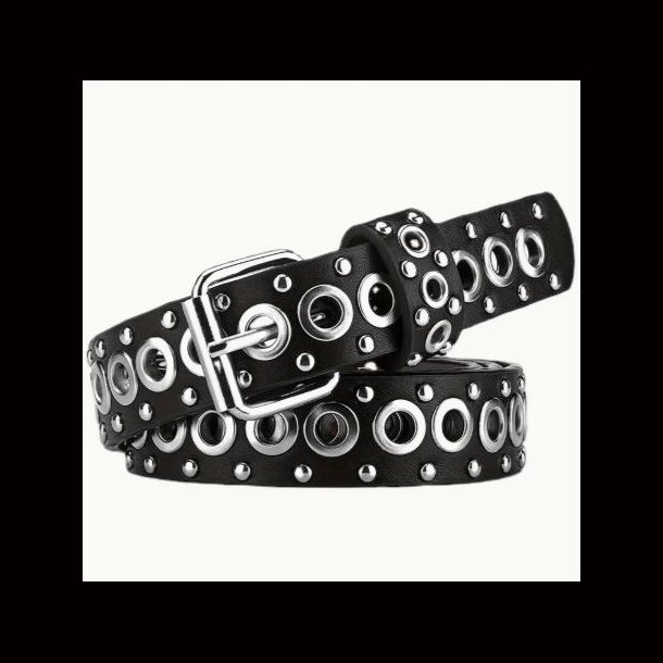 Large Ring Stud Belt