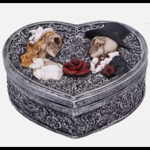 Last Vow Heart Trinket Box - 13.5cm