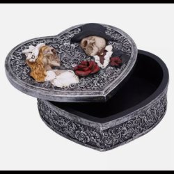 Last Vow Heart Trinket Box - 13.5cm