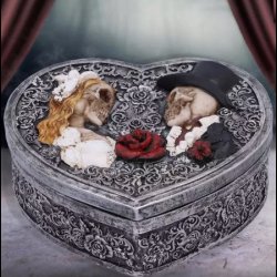 Last Vow Heart Trinket Box - 13.5cm