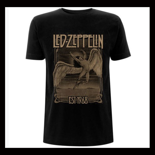 Led Zeppelin Unisex T-Shirt: Faded Falling