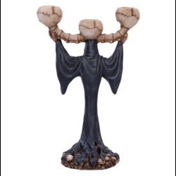 Light the Way Reaper Skull Tea Light Holder