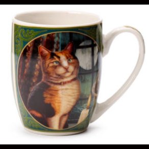 Lisa Parker Adventure Awaits Cat Porcelain Mug