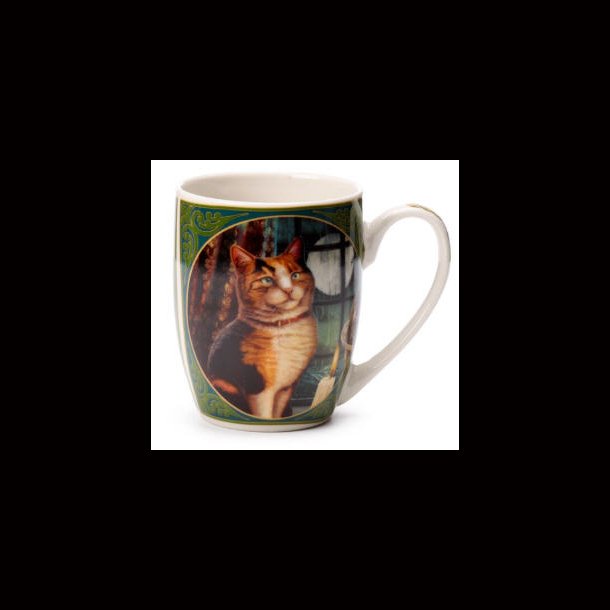 Lisa Parker Adventure Awaits Cat Porcelain Mug