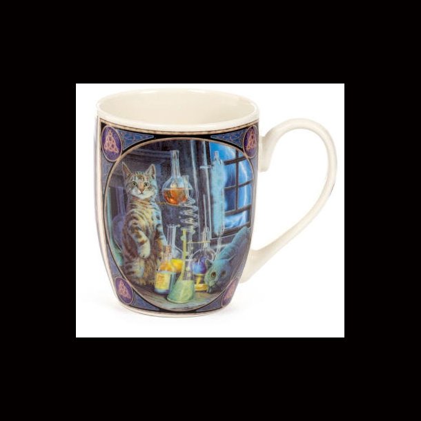 Lisa Parker Jekyll &amp; Hyde Cats Porcelain Mug