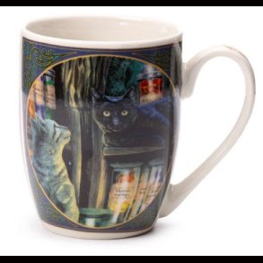 Lisa Parker Magical Emporium Cat Porcelain Mug
