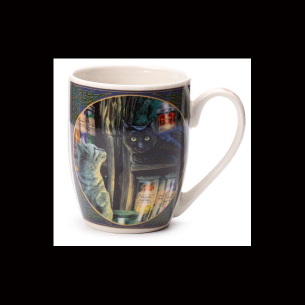 Lisa Parker Magical Emporium Cat Porcelain Mug