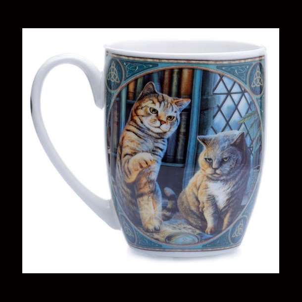 Lisa Parker Purrlock Holmes Cat Porcelain Mug