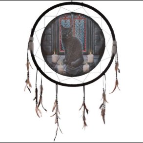 Lisa Parker Sacred Circle Cat Dreamcatcher 60cm