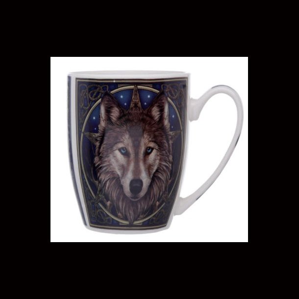 Lisa Parker Wild One Wolf Porcelain Mug