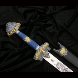 Magnificent Viking  Sword With  Scabbard