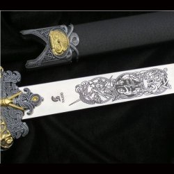 Magnificent Viking  Sword With  Scabbard