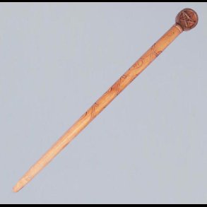 Magic Wand Pentagram with Ivy Vines