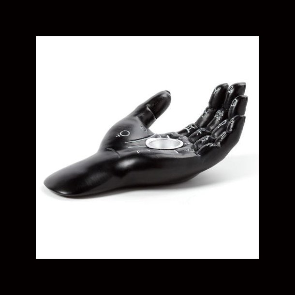 Mantric Hand/Tarot Hand Palm Incense Cone Burner Dish