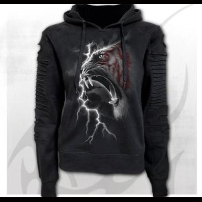Mark Of The Tiger - Premium Biker Fashion Ladies Hoody
